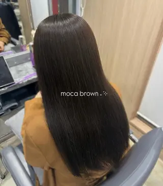 ロング 透明感ツヤカラー🐤 カットモデル🐤ソナのヘアスタイル