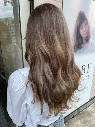 ロング 🫧透明感カラー🫧 美髪矯正🫧チサトのヘアスタイル