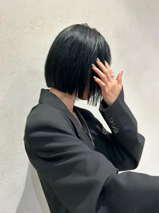 ショート Sora/レイヤー/ ブリーチなしWカラーのヘアスタイル