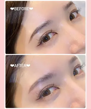 アイブロウ moe🎀 透明感♡似合わせのヘアスタイル