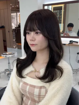 ミディアム 柳堀 日菜のマツエク・マツパデザイン