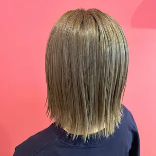 ミディアム カラー hair salon Ruban‎‪𓍯のヘアスタイル