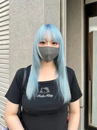 ロング カラー 🌙町田色落ち特化 🌙れいのヘアスタイル
