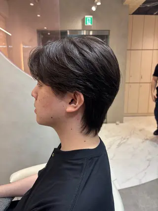 ショート カラー パーマ ヘアアレンジ メンズ 大宮/曲がる縮毛矯正 /毛流れ特化/NAOのヘアスタイル