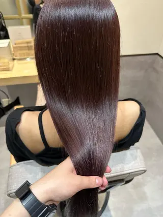 ロング カラー やまぐち あやみのヘアスタイル