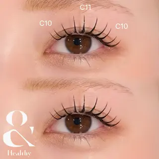 マツエク・マツパ Olivia 村上のマツエク・マツパデザイン