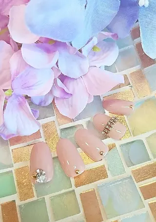 ネイル 手描きアート&推し活 🌟Wisteriaのネイルデザイン