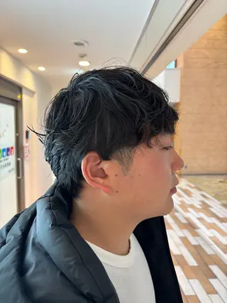 パーマ メンズ メンズパーマ 柏木結太のヘアスタイル