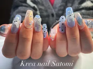 ネイル Krea nail Satomiのネイルデザイン