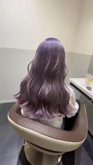 ロング カラー ヘアアレンジ 🫧新宿 髪質改善 /サスケ🫧のヘアスタイル