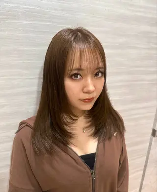 ミディアム ✂︎ mina✂︎のヘアスタイル