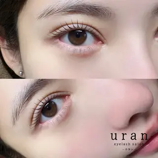 マツエク・マツパ uran − ウラン − / 束感まつげのマツエク・マツパデザイン