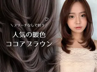 セミロング ショート/ボブ 艶髪カラーTOSHIのヘアスタイル