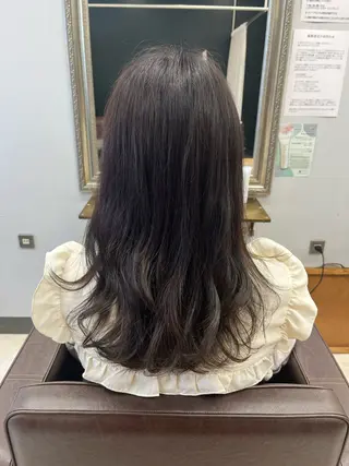 ロング カラー 産休の為お休みです! 小島凜のヘアスタイル