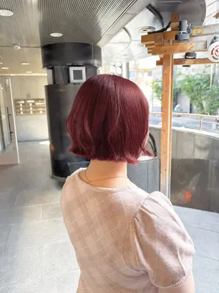 ミディアム カラー 🌙髪質改善カラー Momoka🦋のヘアスタイル