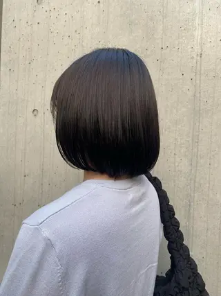 セミロング カラー パーマ ヘアアレンジ メンズ アイブロウ MOE /Zina横浜2ndのヘアスタイル