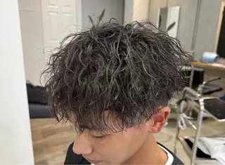 パーマ メンズ 山中 帝耀 /メンズ /カラーモデルのヘアスタイル