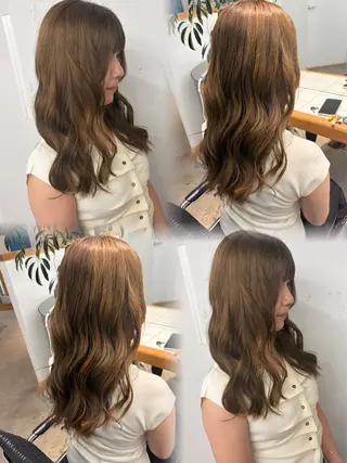 ロング かすみ/名駅徒歩5分 /カットモデルのヘアスタイル
