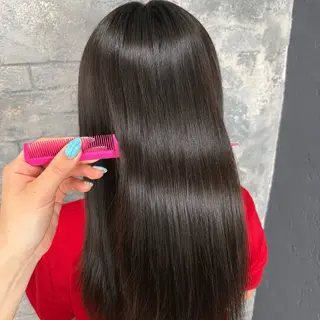 ロング 艶カラーモデル募集 池袋🍀ナル🌼のヘアスタイル