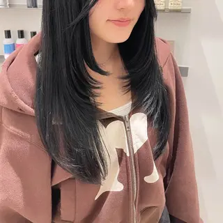 ロング 🤍tomoka 🤍のヘアスタイル