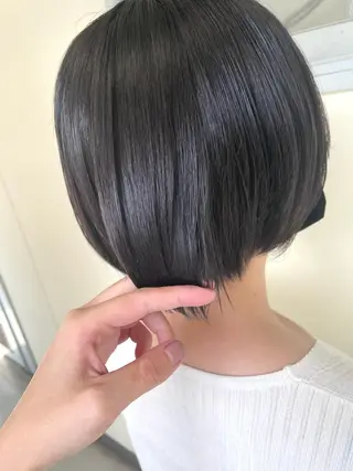 ショート カラー パーマ ヘアアレンジ マツエク・マツパ アイブロウ テラ mimi.のマツエク・マツパデザイン
