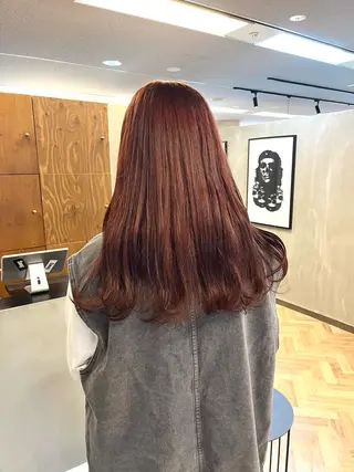 ロング カラー ena/ブリーチなし 透明感・レイヤー🎀のヘアスタイル