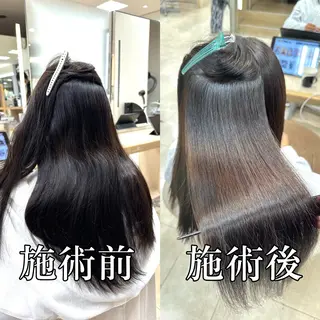 ロング 髪質改善・縮毛矯正 年間1500名担当♪のヘアスタイル