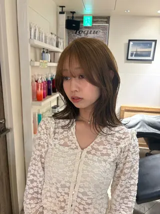 ミディアム 透明感カラー 🧚‍♂️さえのヘアスタイル