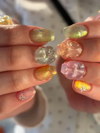 ネイル ももJr.JELLO 🍑表参道NAILのネイルデザイン