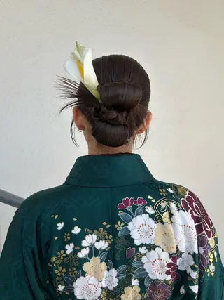 ヘアアレンジ 伊藤ほのか/パーマ /ダブルカラーのヘアスタイル