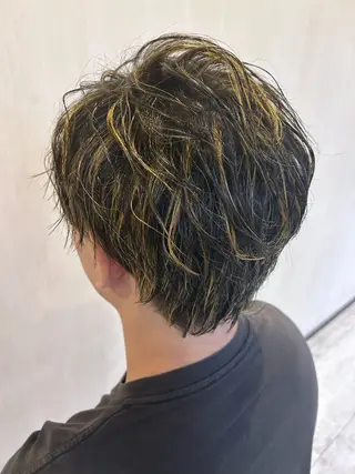 カラー TOSHIKI 透明感カラー🌈のヘアスタイル