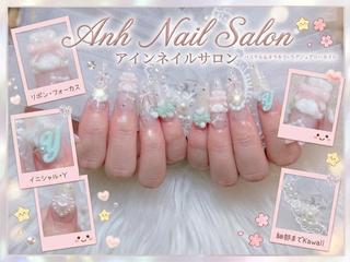 ネイル ANH ゴテゴテ ネイルスタジオのネイルデザイン