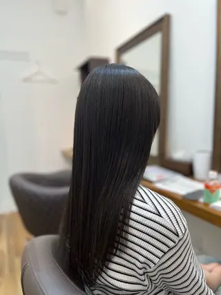 カラー 松尾 姫依のヘアスタイル