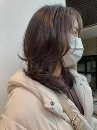 ミディアム KYOKA .のヘアスタイル