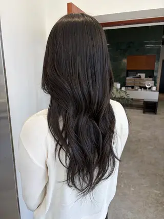 ロング かおり/似合わせ/ 透明感カラーのヘアスタイル