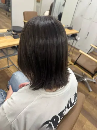 ミディアム カラー カナ-YUCCA- モデル様募集中のヘアスタイル