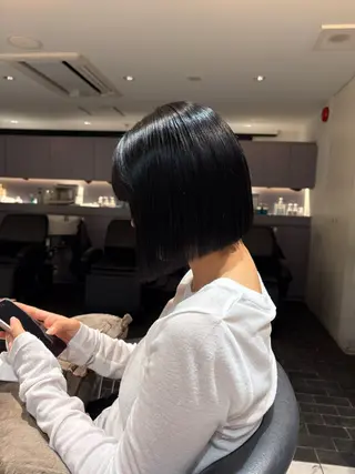 ショート 髪質改善✨透明感 カラー/大木南美のヘアスタイル