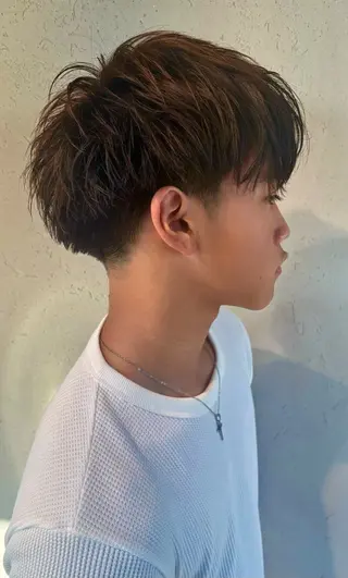ショート メンズ 鈴木 颯真ウィリアムのヘアスタイル