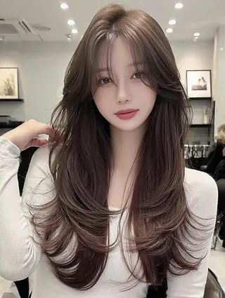 ミディアム 🌷カラー/ aiko🌷のヘアスタイル