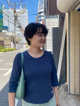 ショート ソノダ リコのヘアスタイル