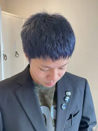 カラー メンズ パーマモデル/ 🌷内藤美乃🌷のヘアスタイル