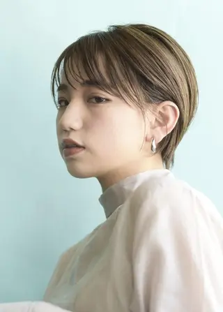 ショート モリシタ サトシのヘアスタイル
