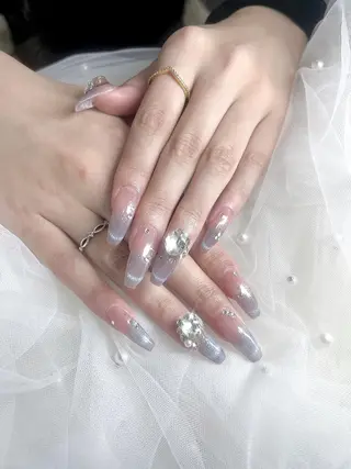 ネイル 韓国ネイル🎀当日 予約⚪︎Karin♡のネイルデザイン