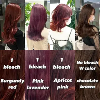 ミディアム カラー パーマ ヘアアレンジ メンズ キッズ ネイル マツエク・マツパ KANAMI 🌏のヘアスタイル