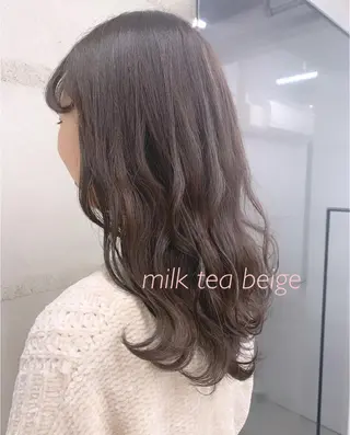 カラー 透明感カラー✂︎ /縮毛矯正/YUKAのヘアスタイル