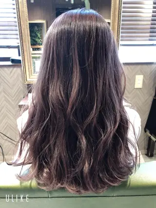 ロング カラー 白戸 優樹のヘアスタイル
