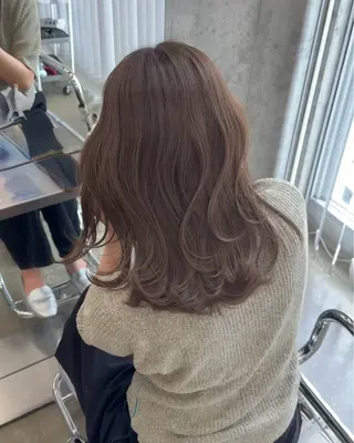 ミディアム カラー 高橋大樹/グレー ジュ/ブリーチなしのヘアスタイル