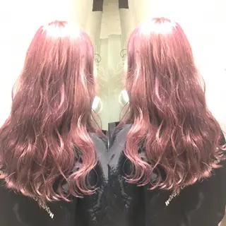 ミディアム カラー 多田 悦淳のヘアスタイル