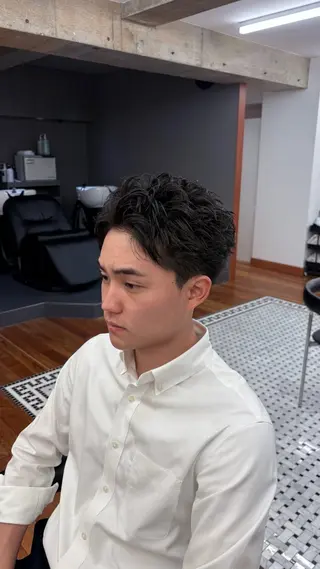 ショート メンズ メンズカット 髙橋創のヘアスタイル