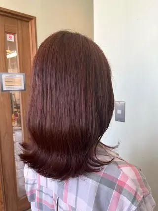 ミディアム カラー NUMBER 天王寺 🌼yuriのヘアスタイル